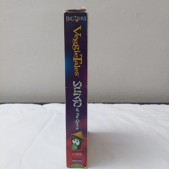 VeggieTales Sumo of the Opera A Lesson in Perseverance VHS Green Tape 2004 Kids - Picture 2 of 6